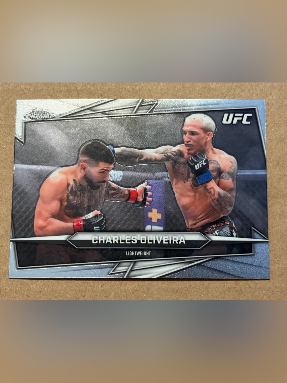 Charles Oliveira 2026 Topps Chrome MMA UFC Card
